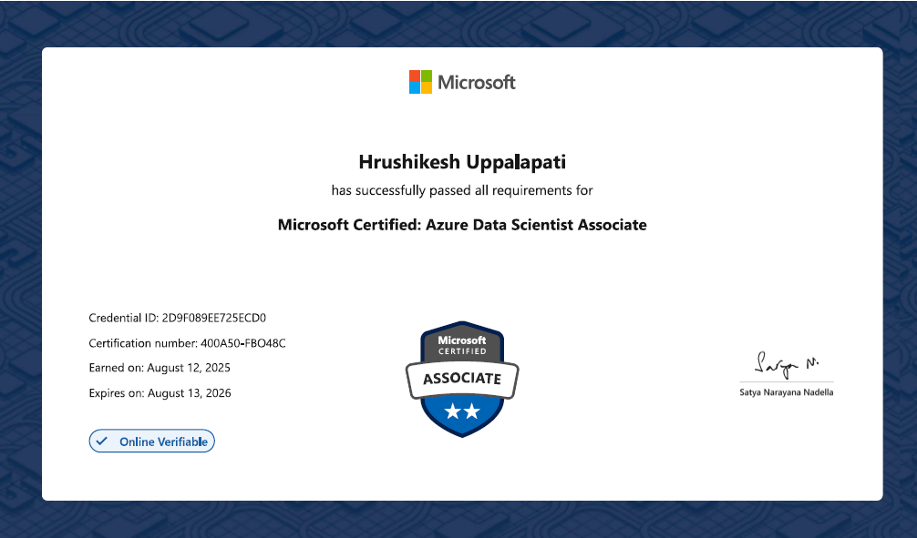 Certificate Thumbnail