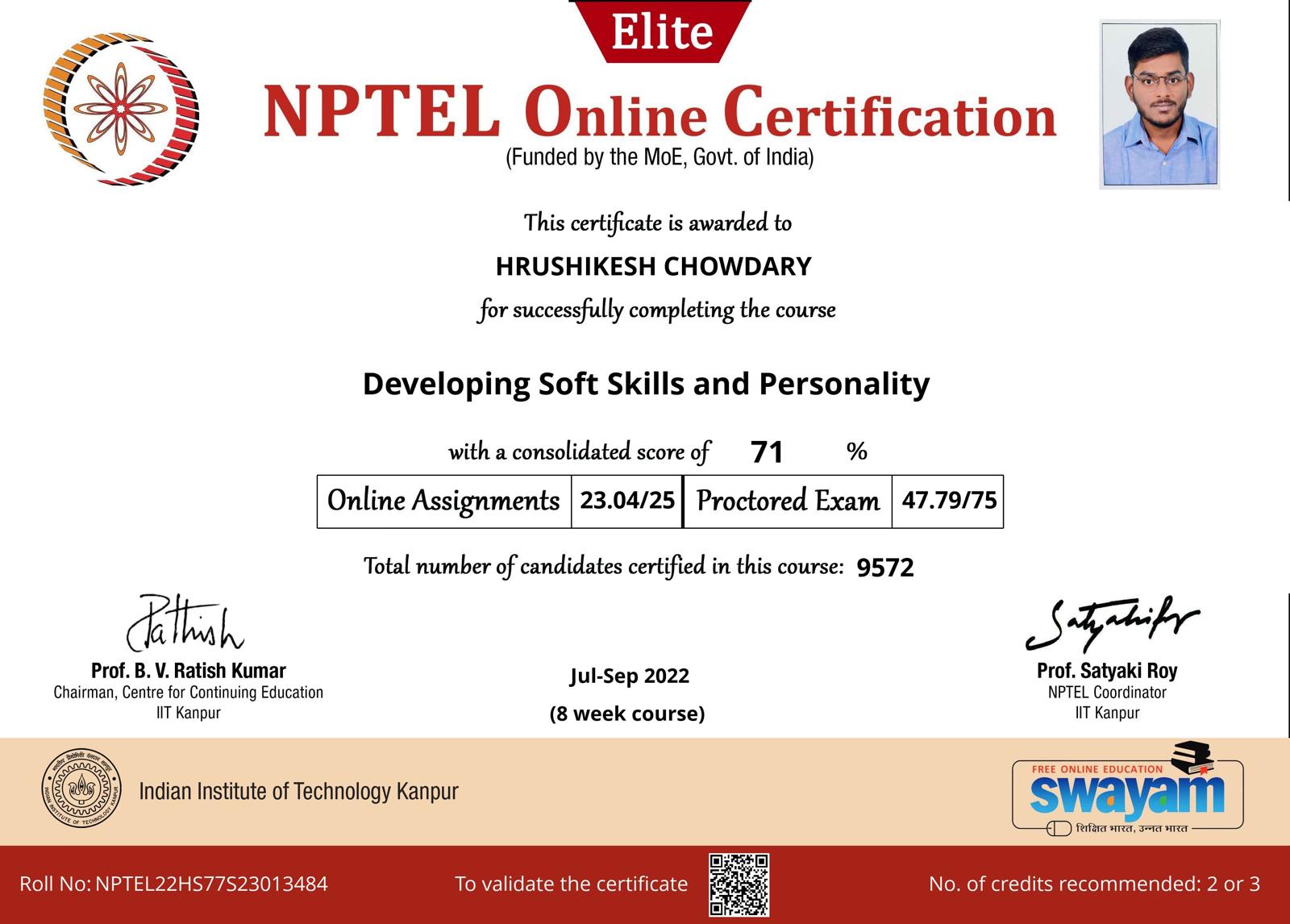 Certificate Thumbnail