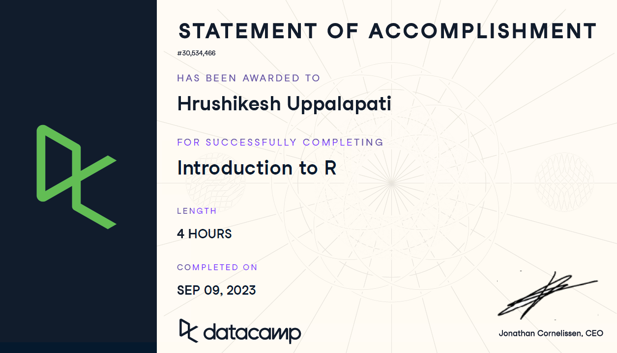 Certificate Thumbnail